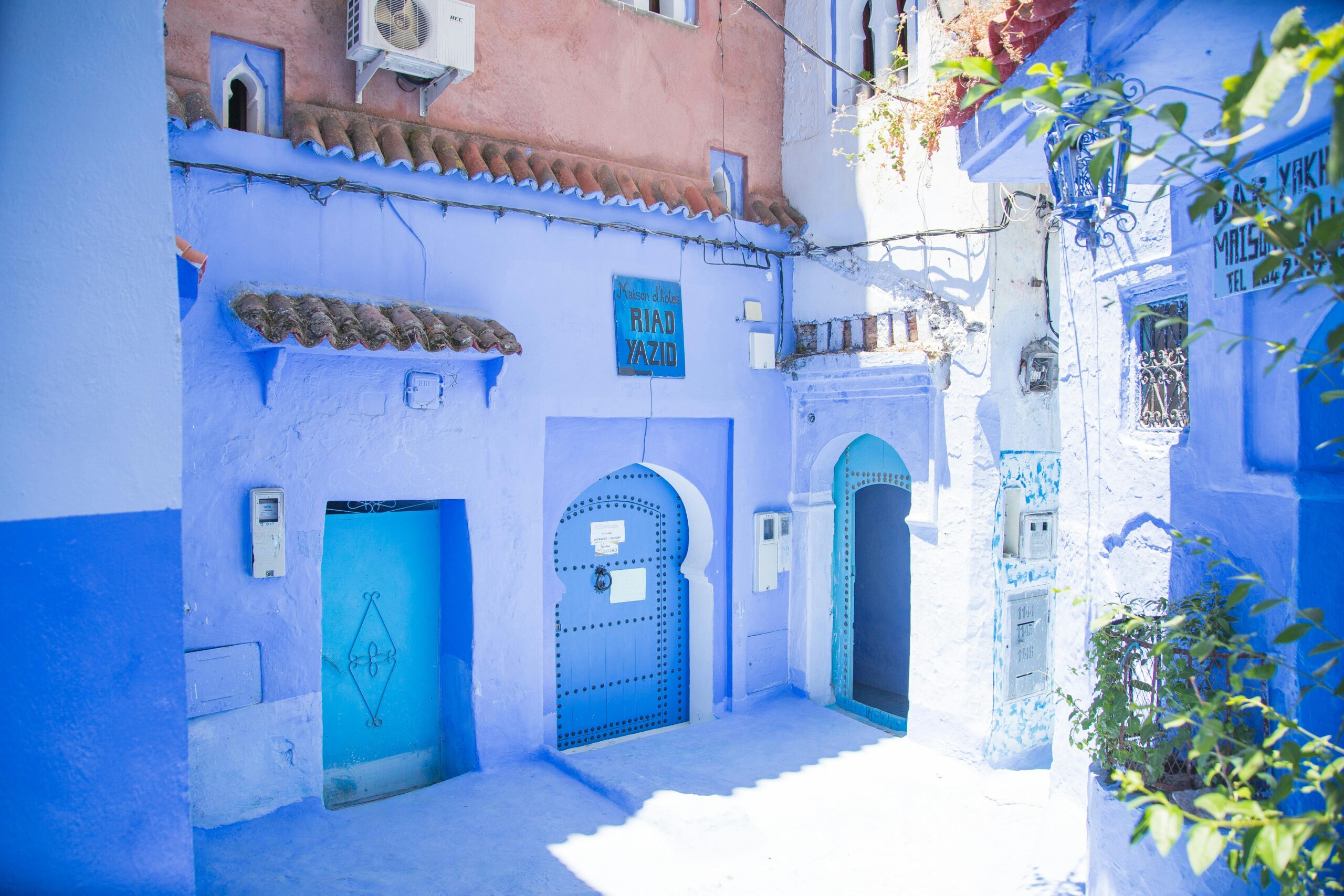 Maisons en terre crue enduites / Maroc