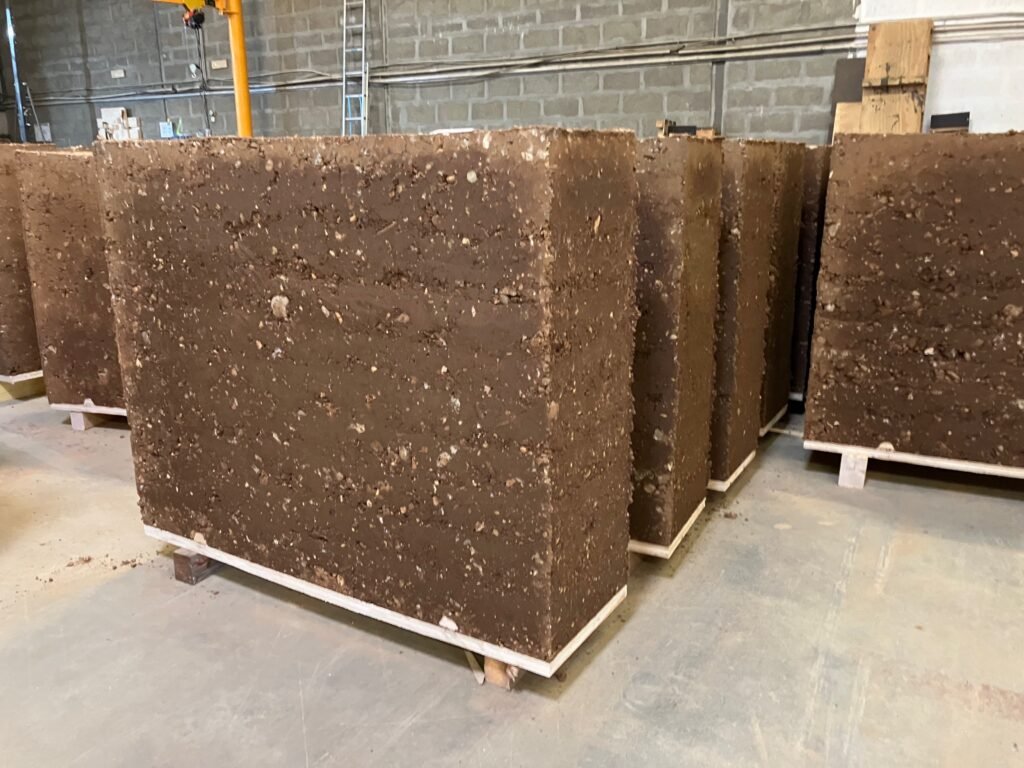Blocs dans l'atelier
