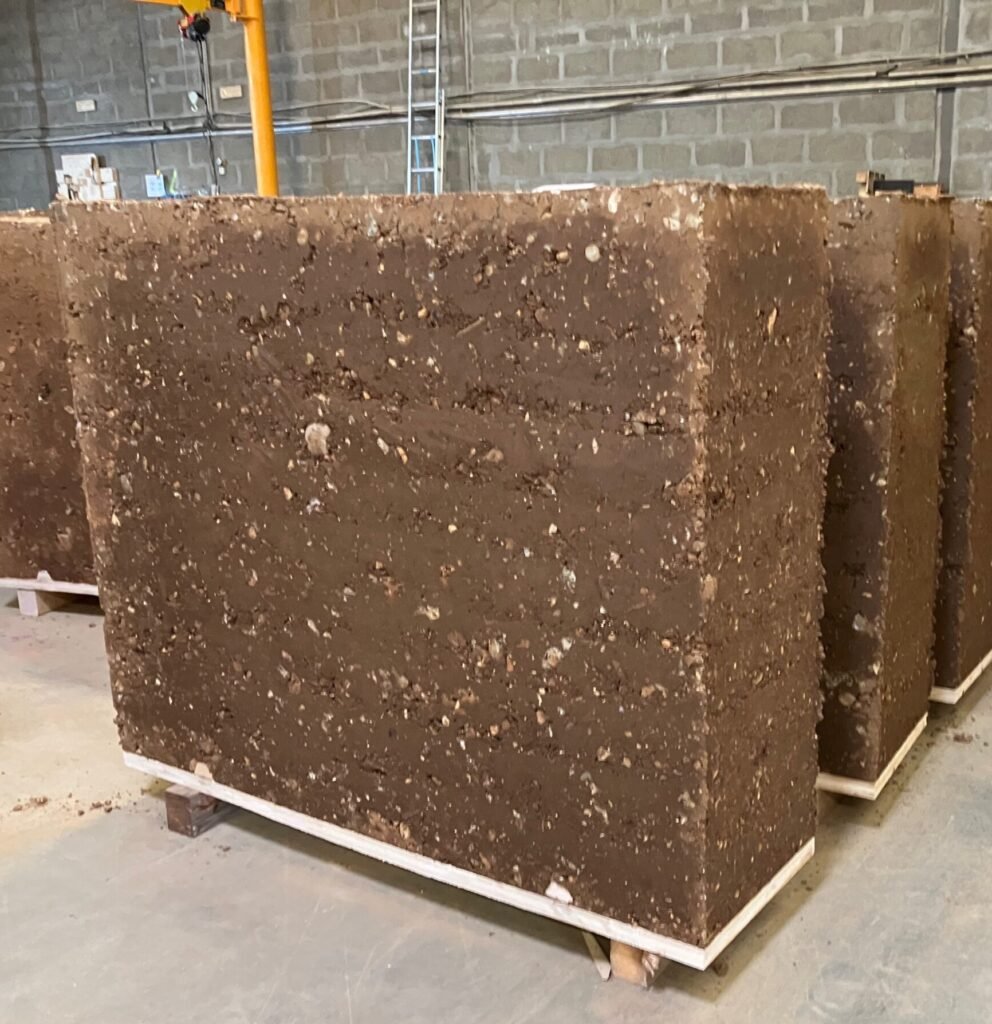 Blocs dans l'atelier